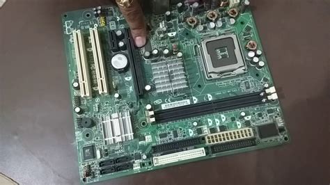 Motherboard CHK number after installation .